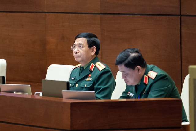 Đại tướng Phan Văn Giang: Phải có chính sách tiền lương, thưởng, nhà ở,... để thu hút nhân tài cho công nghiệp quốc phòng - Ảnh 7.