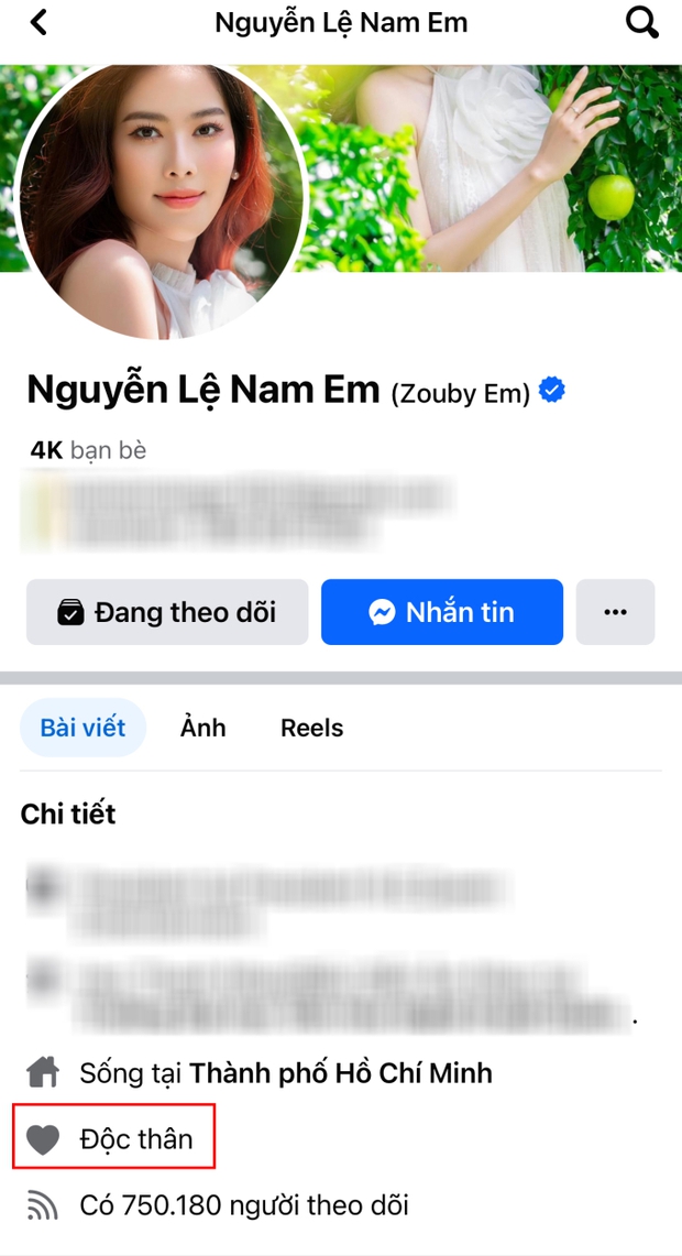 Nam Em bất ngờ lên tiếng xin lỗi, làm rõ việc gỡ bỏ ảnh chồng sắp cưới - Ảnh 3.