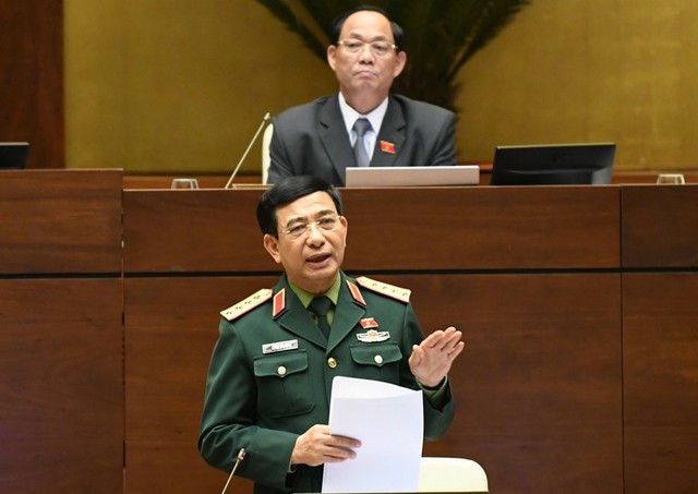 Đại tướng Phan Văn Giang: Phải có chính sách tiền lương, thưởng, nhà ở,... để thu hút nhân tài cho công nghiệp quốc phòng - Ảnh 4.