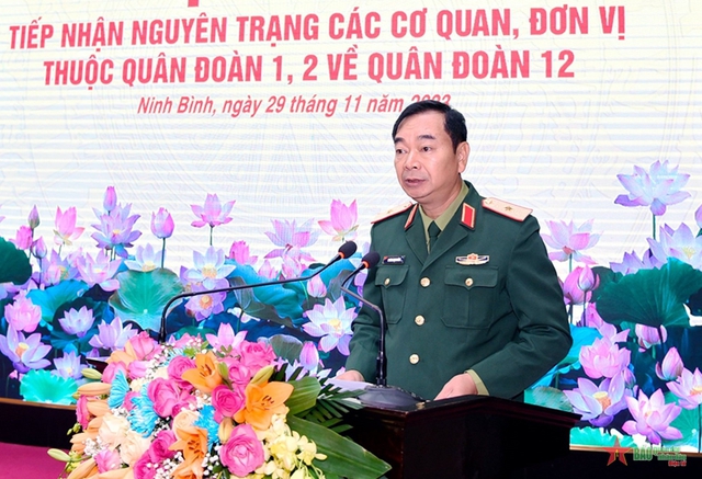 Tiếp nhận nguyên trạng 2 Quân đoàn về Quân đoàn 12 - Ảnh 3.