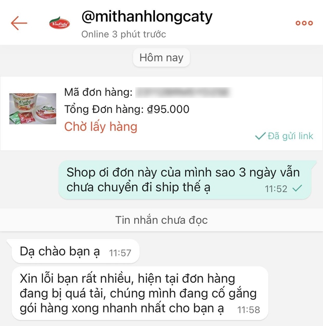 Các shop bán mì tôm thanh long liên tục quá tải đơn hàng sau cơn sốt đang viral trên MXH - Ảnh 2.