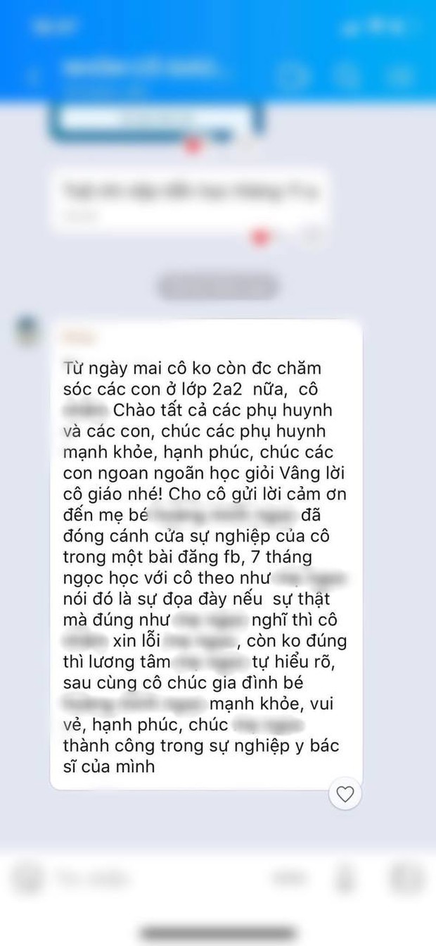 Quên tháo chun buộc tóc cho học sinh, cô giáo bị phụ huynh tố trên MXH và phải nghỉ việc? - Ảnh 1.