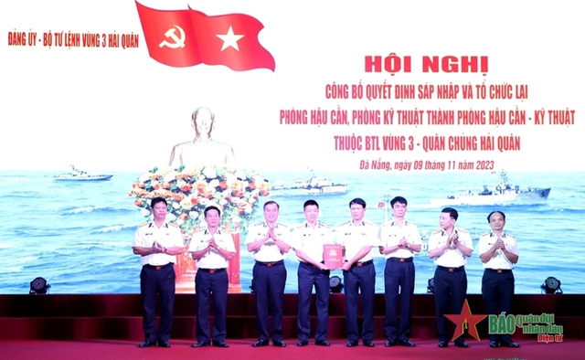 Sáp nhập, tổ chức lại đơn vị cấp Vùng, thực hiện lộ tình hiện đại hóa Quân chủng Hải quân - Ảnh 3.