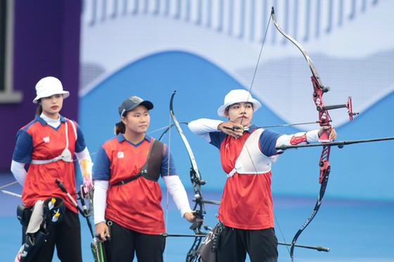 Bắn cung Việt Nam chưa có suất Olympic do không giành được huy chương ở giải châu Á 2023 - Ảnh 1.