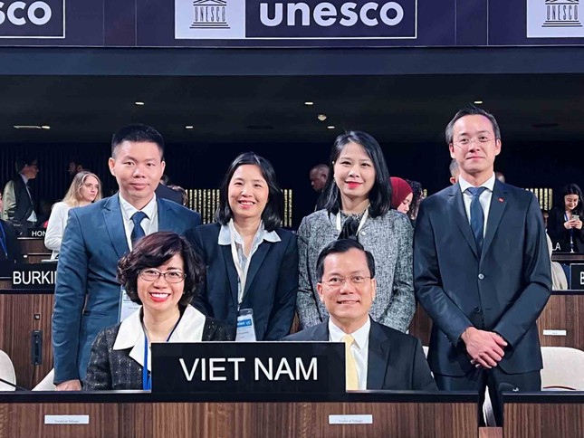 Việt Nam được bầu làm Phó Chủ tịch Đại hội đồng UNESCO - Ảnh 1.