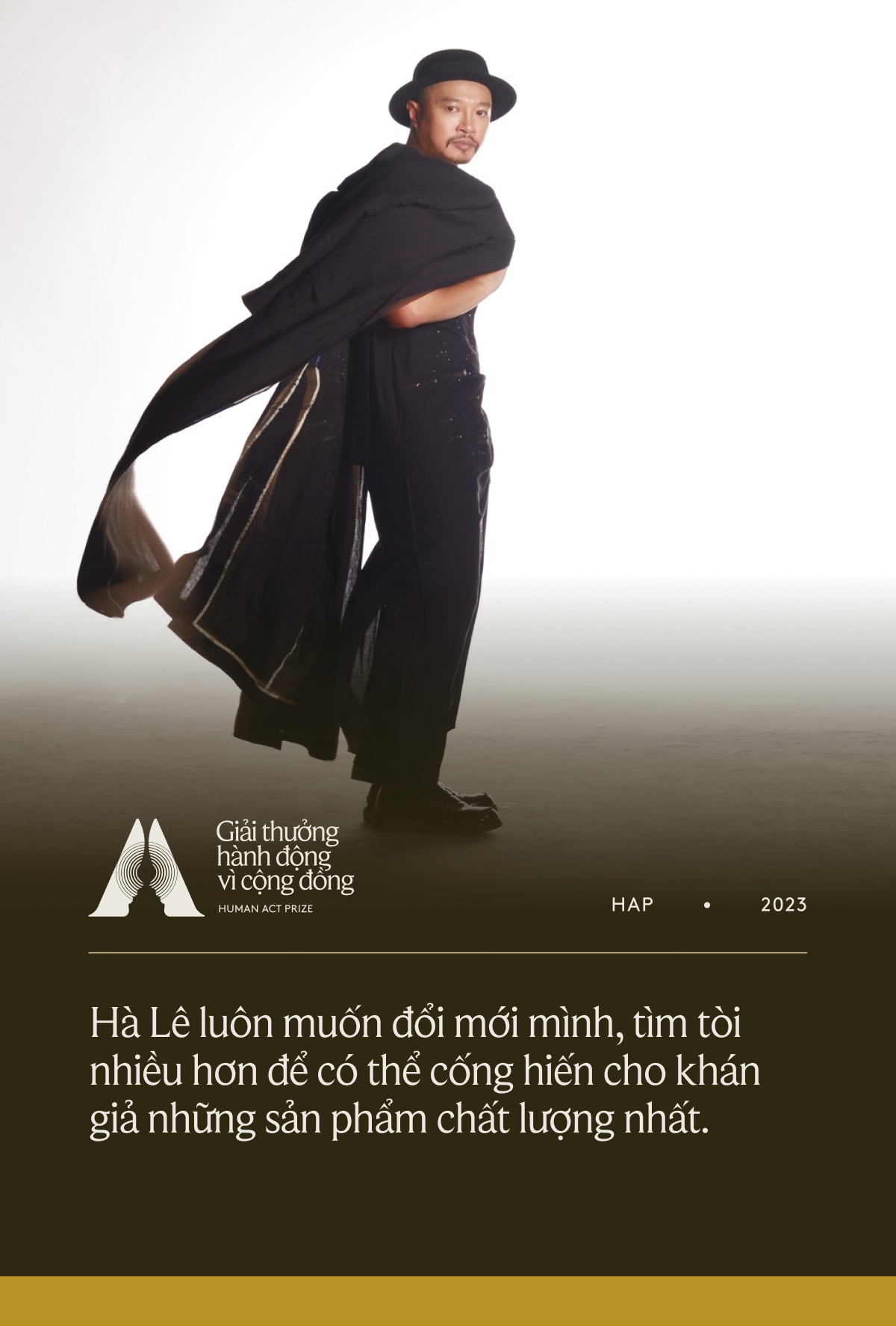 Gặp Hà Lê trước thềm gala Human Act Prize: Trước khi có khái niệm âm nhạc tử tế thì bản thân mình phải là người tử tế - Ảnh 2.