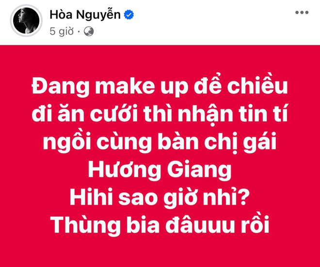 Hòa Minzy rủ Hương Giang đại náo đám cưới: Gắn đùi gà lên đầu khoe giọng khiến 1 nhạc sĩ phải bó tay độ lầy - Ảnh 3.