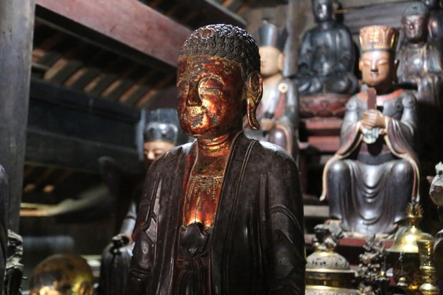 Ngôi chùa ở Nghệ An lưu giữ hơn 200 bản khắc kinh mộc cổ - Ảnh 5.