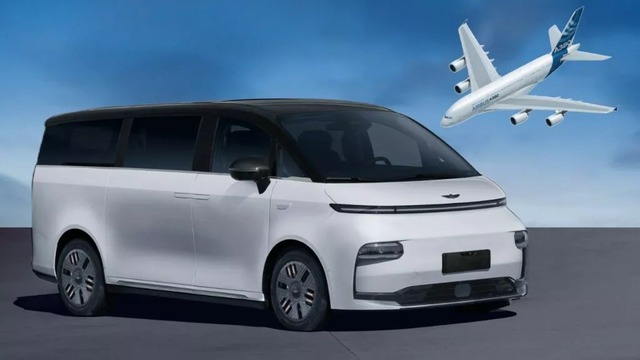 Minivan Trung Quốc cùng hãng mẹ Volvo lộ diện: Lấy cảm hứng từ máy bay, nội thất 4 hàng ghế, nhắm cạnh tranh Lexus LM - Ảnh 1.