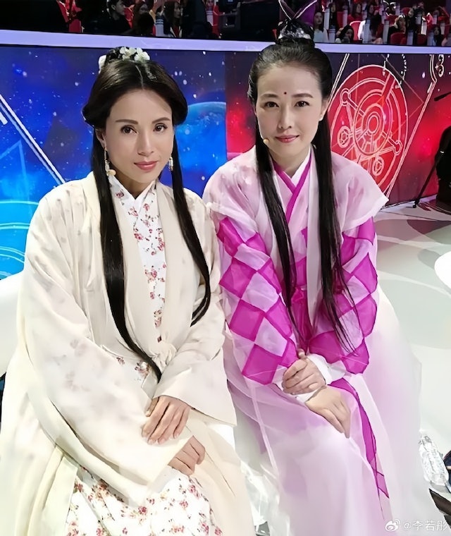 Khoảnh khắc chung khung hình cuối cùng của Châu Hải My và Lý Nhược Đồng, Tiểu Long Nữ đẹp nhất màn ảnh có chia sẻ khiến netizen nghẹn ngào - Ảnh 1.