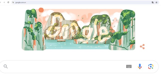 Google vinh danh vịnh Hạ Long - Ảnh 1.