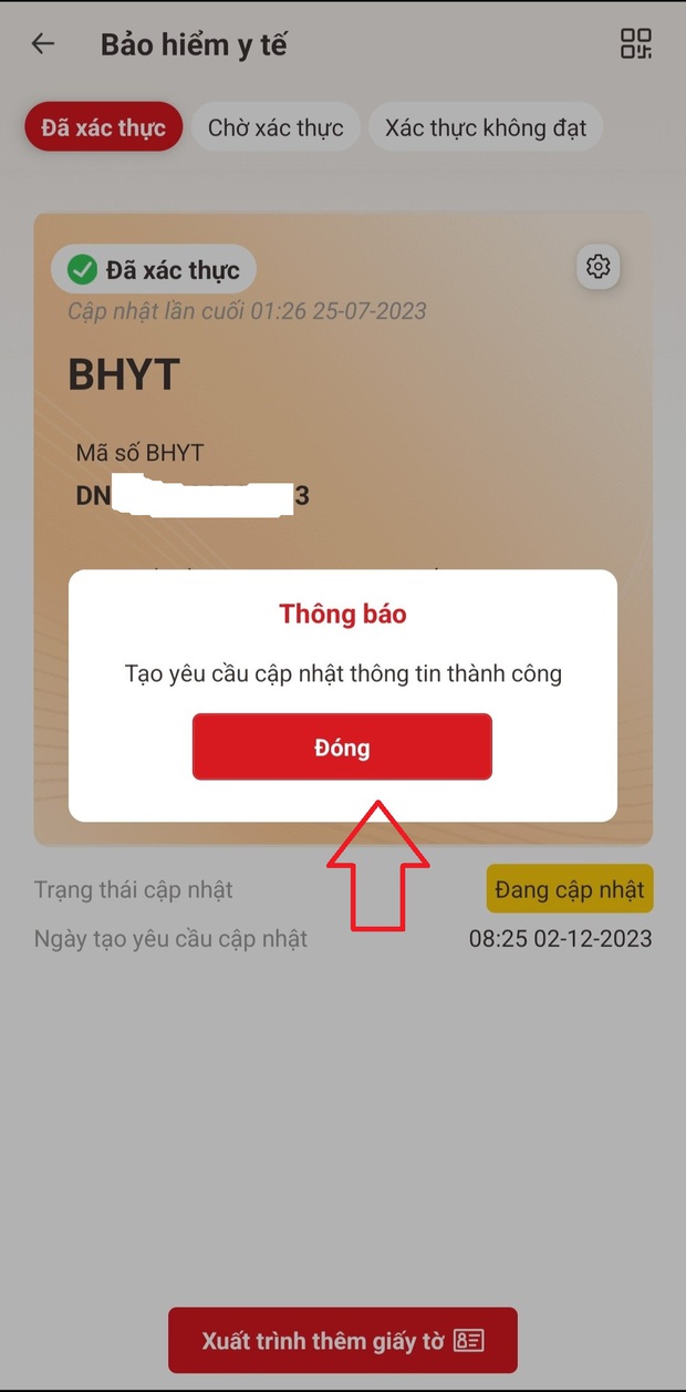  Hướng dẫn cập nhật thông tin bảo hiểm y tế trên ứng dụng VNeID chỉ với 4 bước đơn giản - Ảnh 6.