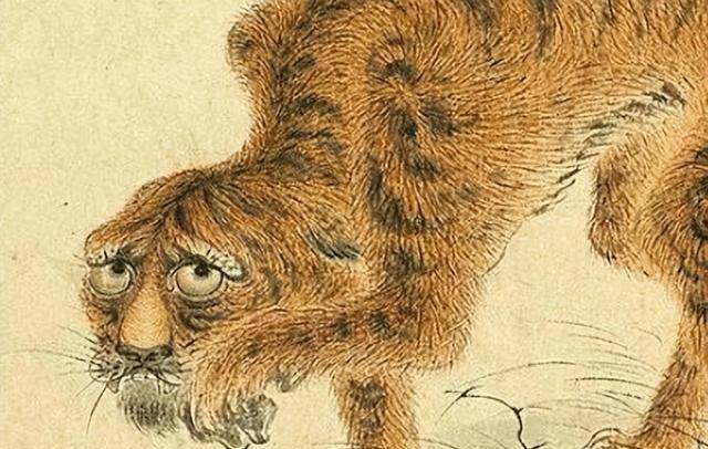 Cố cung lưu giữ bức tranh kỳ lạ vẽ con hổ ốm đói, hậu thế khó hiểu, chuyên gia phóng to tìm thấy chân tướng - Ảnh 5.