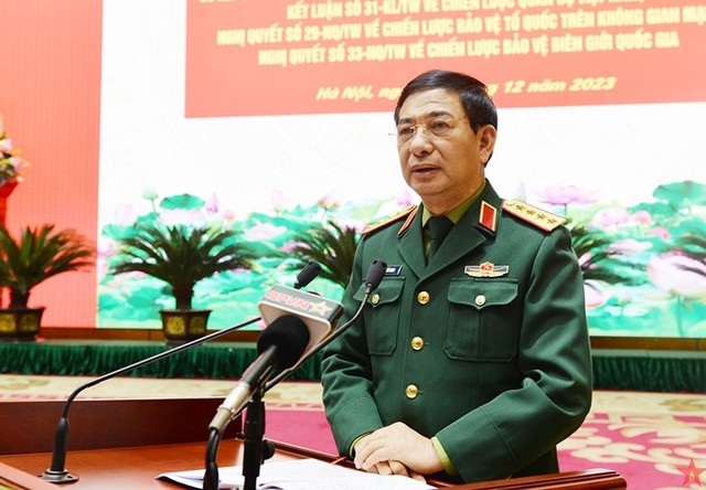 Đại tướng Phan Văn Giang: Tiếp tục điều chỉnh tổ chức Quân đội - Ảnh 1.