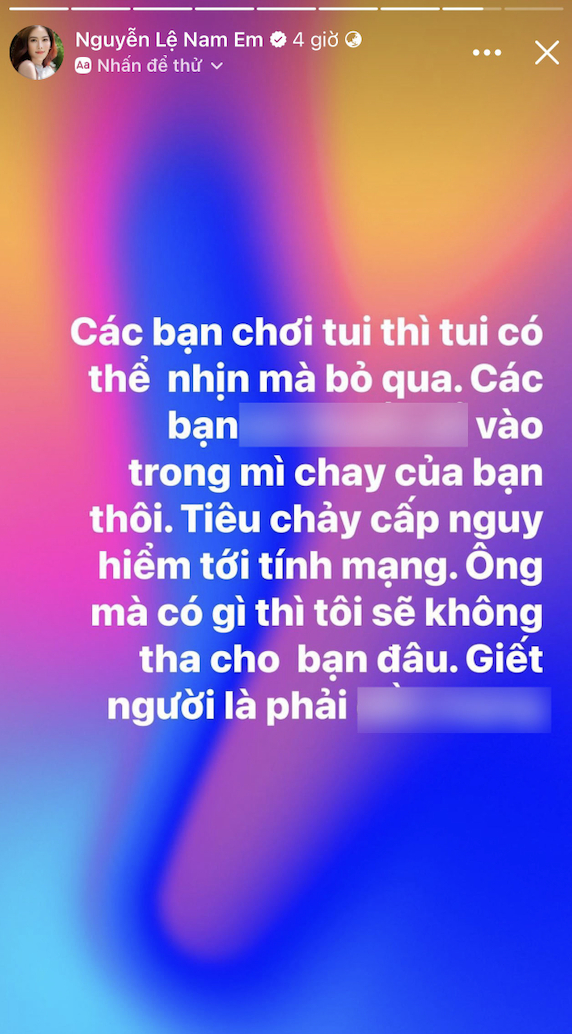 Nam Em tuyên bố bị FC Bạch Công Khanh đâm sau lưng, quyết không tha cho ai hại chồng tương lai - Ảnh 3.