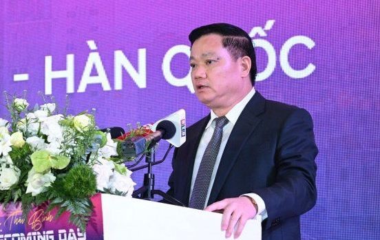 Nguyên Tổng thống Hàn Quốc kêu gọi doanh nghiệp đầu tư vào Thái Bình - Ảnh 2.