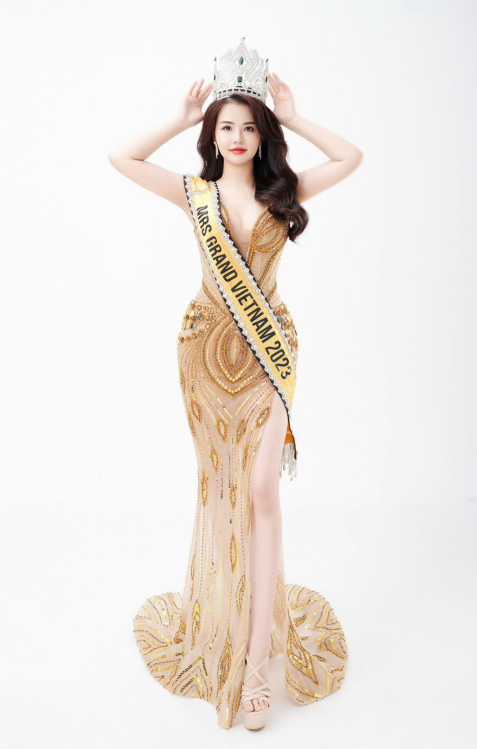 Hoa hậu Sao Mai tự tin chấm thi Mrs Earth 2023- Ảnh 4.