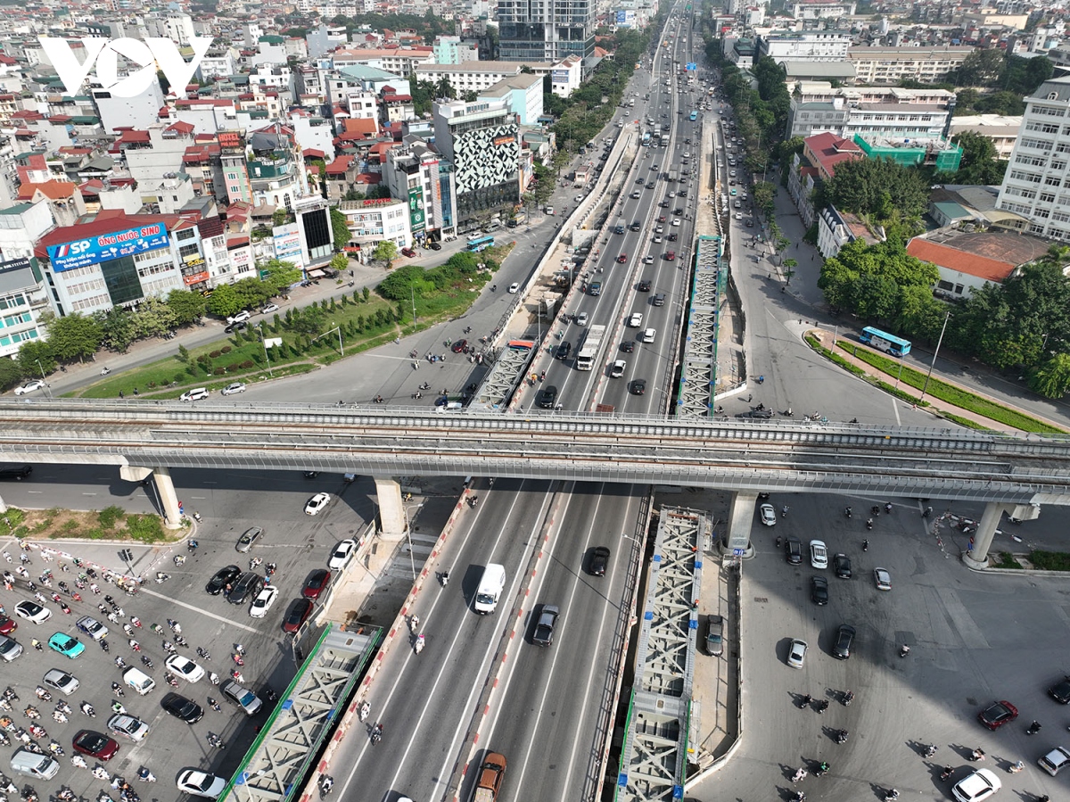 Diện mạo những công trình giao thông tiêu biểu của Thủ đô Hà Nội năm 2023- Ảnh 15.