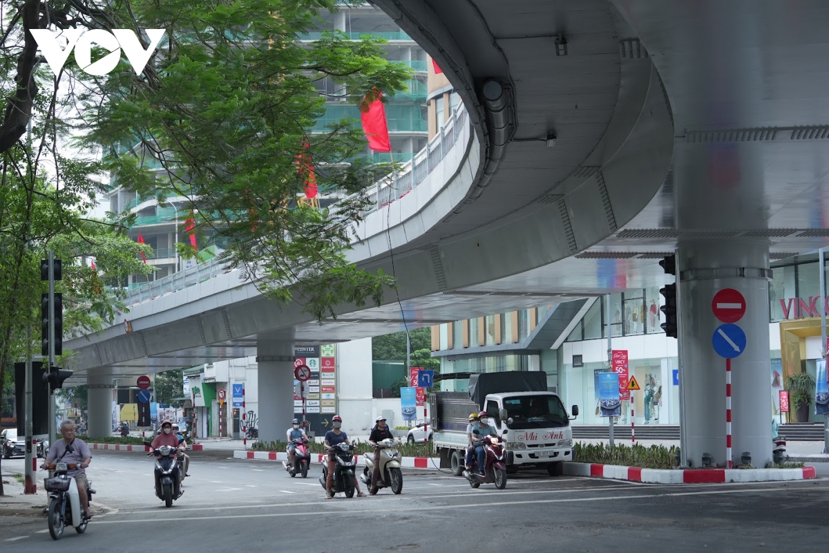 Diện mạo những công trình giao thông tiêu biểu của Thủ đô Hà Nội năm 2023- Ảnh 8.