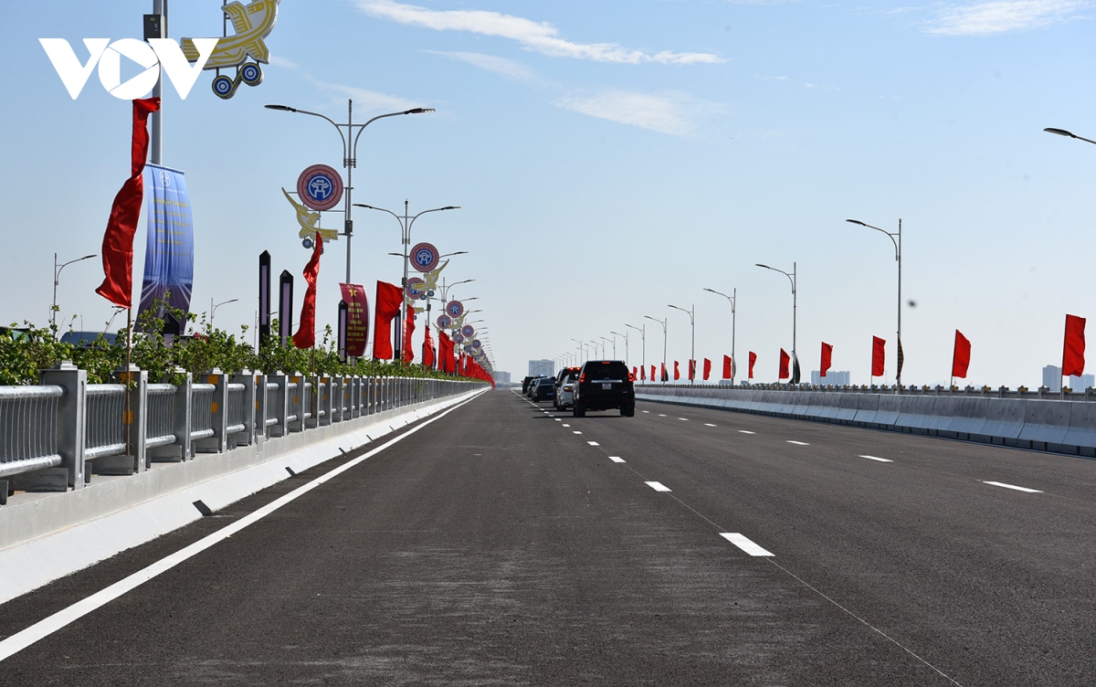 Diện mạo những công trình giao thông tiêu biểu của Thủ đô Hà Nội năm 2023- Ảnh 3.