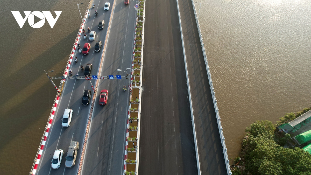 Diện mạo những công trình giao thông tiêu biểu của Thủ đô Hà Nội năm 2023- Ảnh 4.