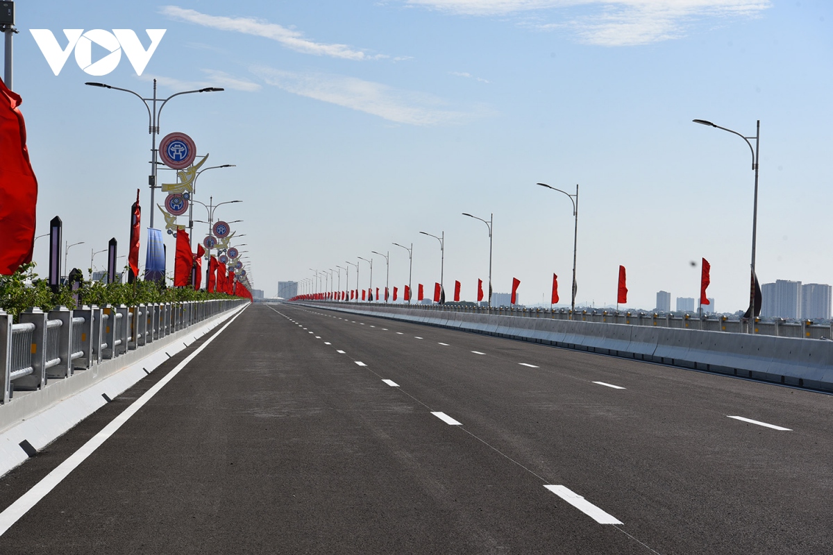 Diện mạo những công trình giao thông tiêu biểu của Thủ đô Hà Nội năm 2023- Ảnh 2.