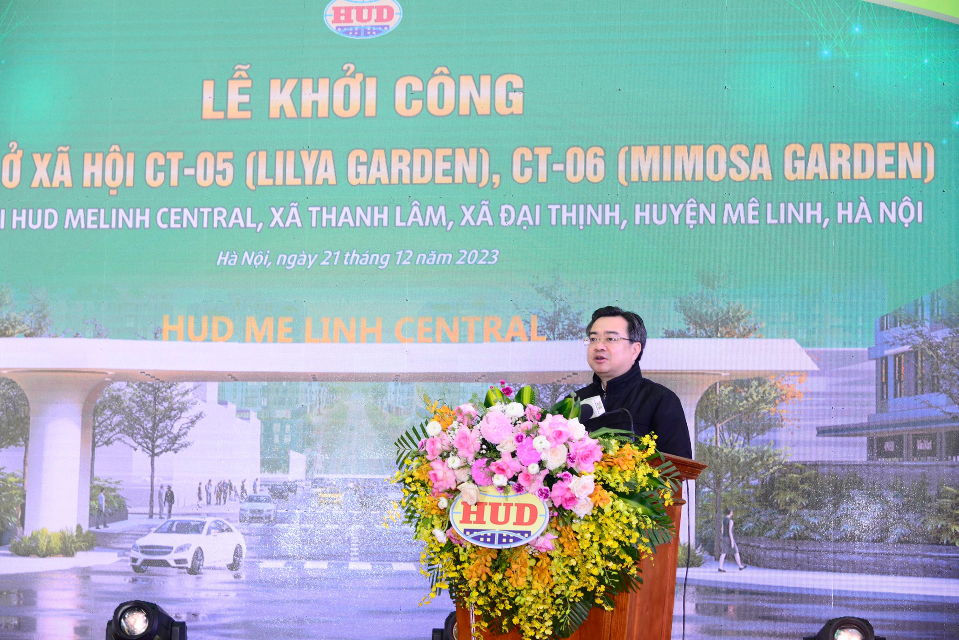 Hà Nội khởi công hai dự án nhà ở xã hội tại huyện Mê Linh- Ảnh 3.