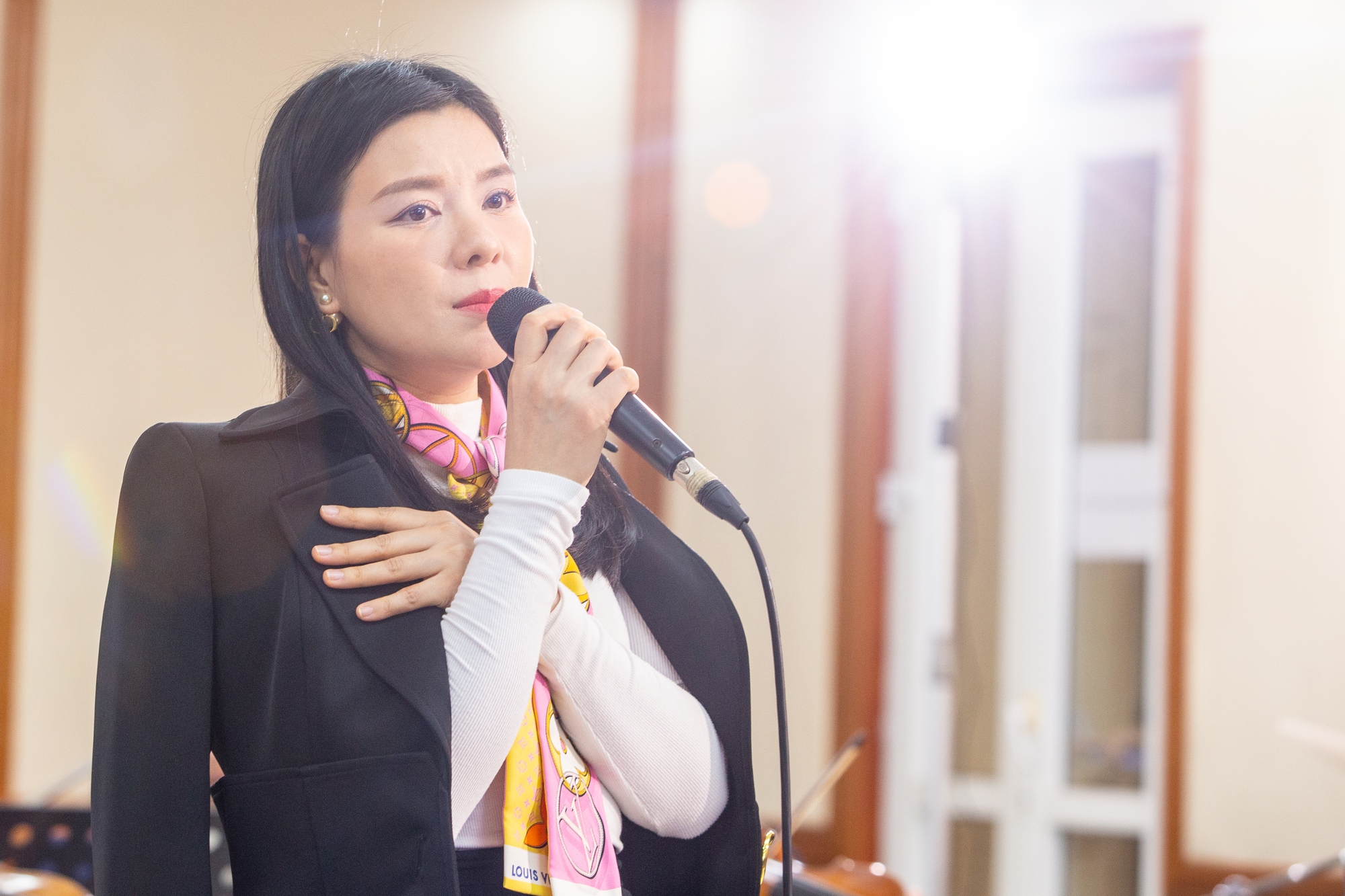 Ca sĩ Vũ Thắng Lợi và các khách mời hào hứng tập luyện cho liveshow "Quê hương"- Ảnh 4.