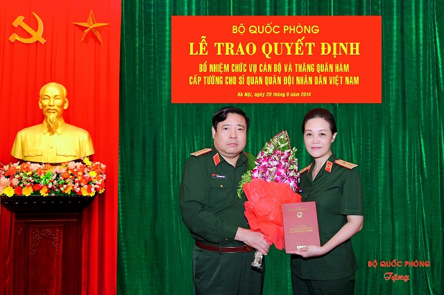 Chân dung nữ Trung tướng đầu tiên của Quân đội Nhân dân Việt Nam- Ảnh 1.