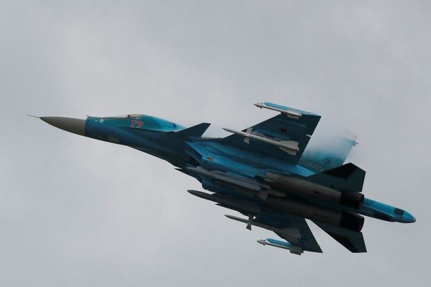 Ukraine tuyên bố bắn rơi ba cường kích - ném bom Su-34 của Nga- Ảnh 1.