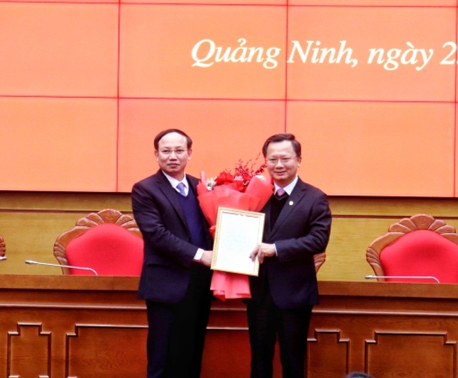 Công bố quyết định của Ban Bí Thư, Thủ tướng về nhân sự tỉnh Quảng Ninh- Ảnh 1.