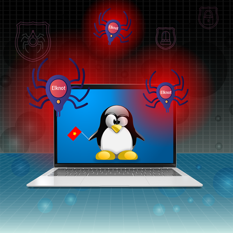 Cảnh báo: Xuất hiện nhiều biến thể virus Elknot nhắm tới máy chủ Linux Việt Nam- Ảnh 1.