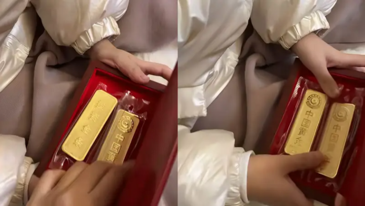 Trung Quốc: Bé trai mầm non tặng bạn gái cùng lớp thỏi vàng gần 400 triệu- Ảnh 1.