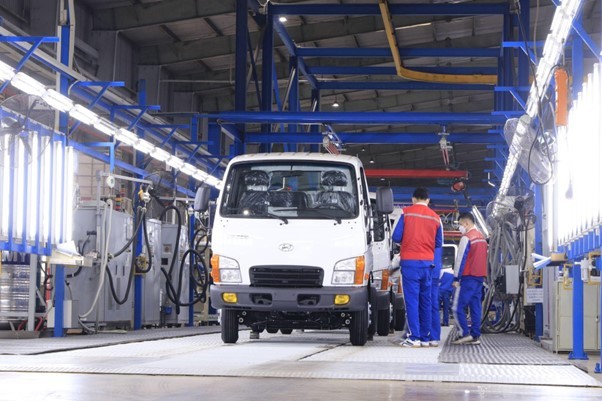 Hyundai Solati và Mighty N250 lắp ráp ở Việt Nam xuất đi thế giới- Ảnh 1.