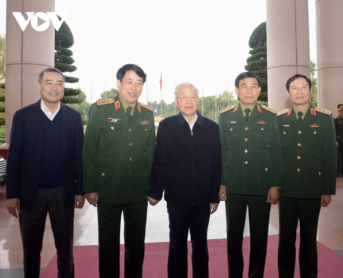 Tổng Bí thư Nguyễn Phú Trọng chủ trì Hội nghị Quân uỷ Trung ương lần thứ 8- Ảnh 3.