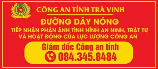 Gọi điện quấy rối ‘đường dây nóng’ của Giám đốc Công an tỉnh Trà Vinh- Ảnh 1.