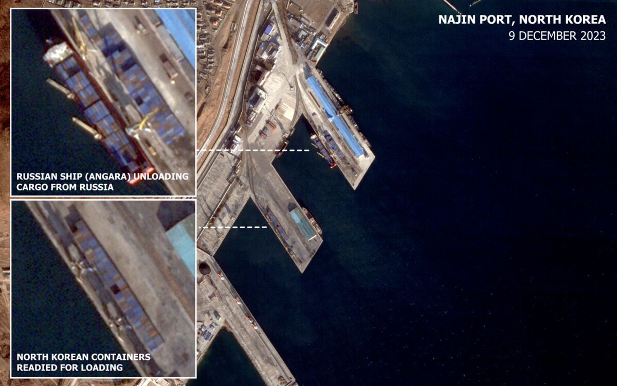 Mỹ cáo buộc những 'con tàu ma' tại cảng Triều Tiên vừa hoạt động trở lại, Ukraine lâm nguy