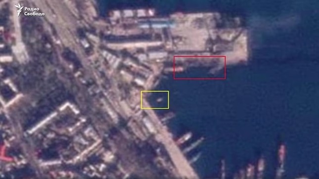 Thêm một tàu chiến Nga bị hư hại trong vụ Ukraine tấn công bán đảo Crimea?- Ảnh 1.