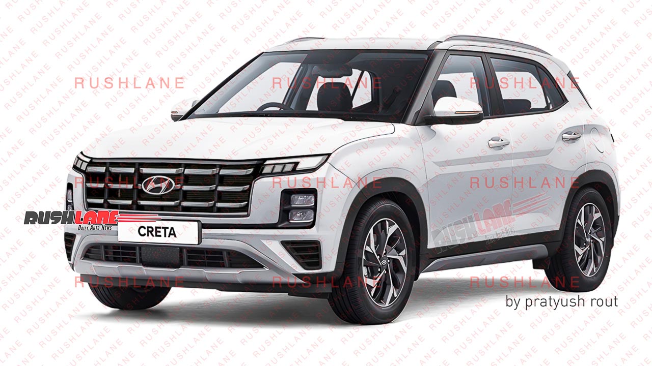 Hyundai Creta 2024 lộ nhiều nâng cấp Bảng đồng hồ điện tử, ngoại hình