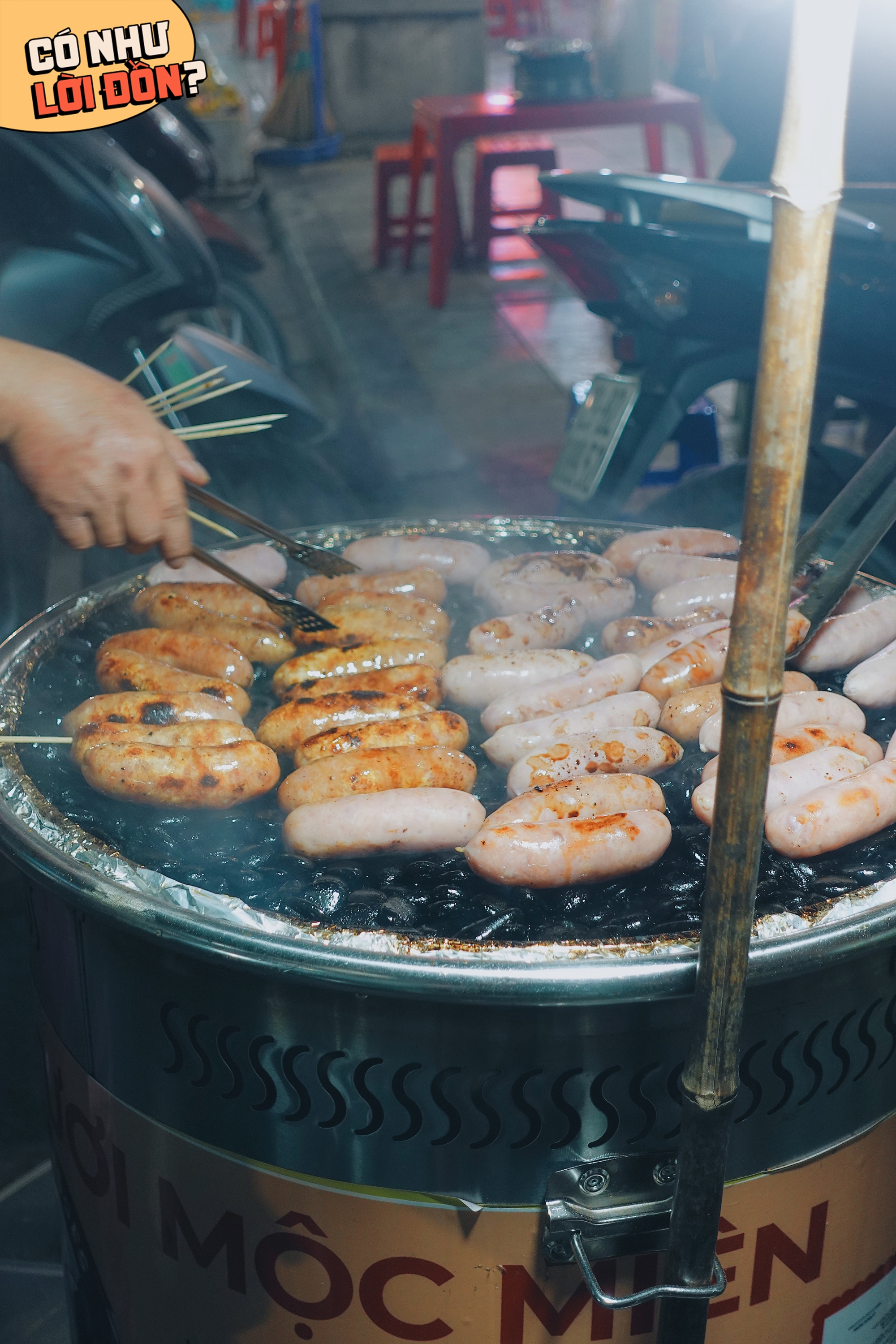 Lạp xưởng nướng đá: Món mới toanh đang "khuấy đảo" Hà Nội gần đây, dự sẽ thành hot trend?- Ảnh 9.