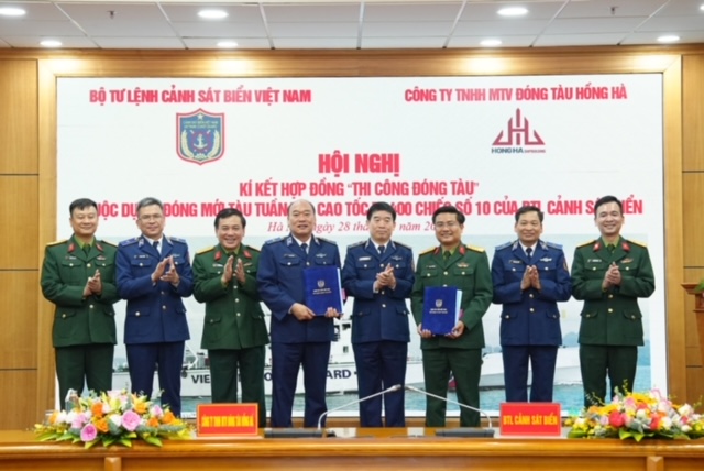 Cảnh sát biển Việt Nam sắp được tiếp thêm sức mạnh: Chiếc thứ 10 tàu tuần tra cao tốc TT400 khởi động - Ảnh 1.
