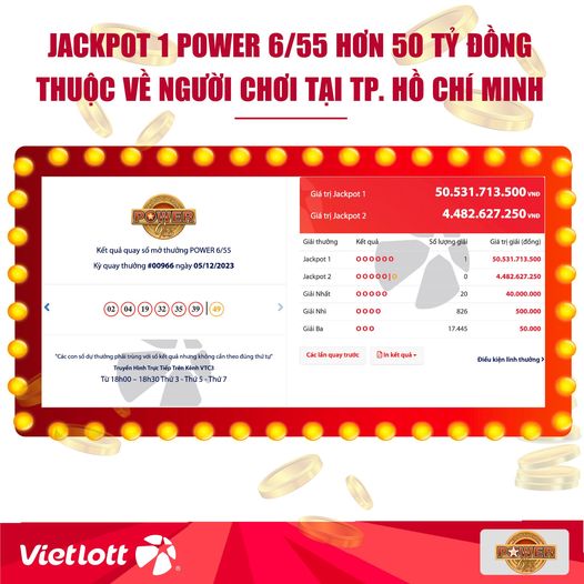 TP HCM tiếp tục bán vé Vietlott trúng thưởng 50,5 tỉ đồng - Ảnh 1.