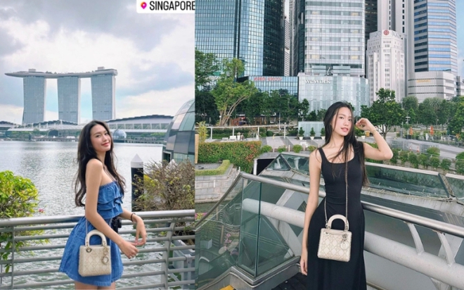 Doãn Hải My liên tục dùng chiêu che bụng từ Singapore cho đến khi về Hà Nội, dân tình hóng ngày công khai tin vui lắm rồi! - Ảnh 7.