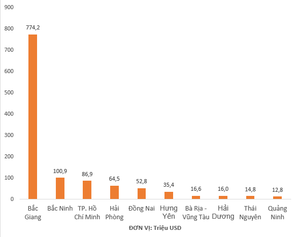 Lộ diện địa phương chiếm hơn 1/2 vốn FDI đăng ký cấp mới của cả nước ngay trong tháng đầu năm - Ảnh 1.