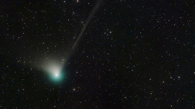 Sao chổi xanh tái xuất lần đầu tiên kể từ thời đồ đá - Ảnh 1.