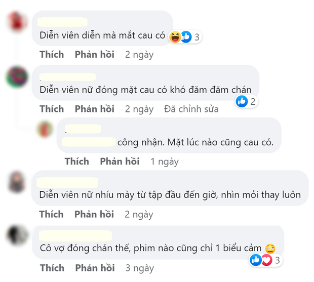  Thêm một nữ phụ phim Việt diễn cảnh nào cũng cau có mặt mày, khán giả xem mà mệt mỏi thay - Ảnh 4.