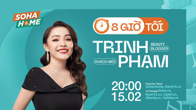 Xem talkshow 8 GIỜ TỐI: Trinh Phạm ứng biến với “Vua tiếng Việt” thế nào?