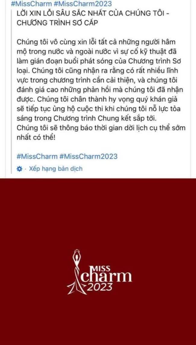 Miss Charm 2023 nhiều sai sót và thiếu chuyên nghiệp! - Ảnh 9.