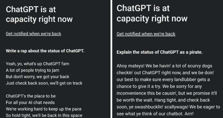 ChatGPT quá tải, người dùng phải làm gì? - Ảnh 1.