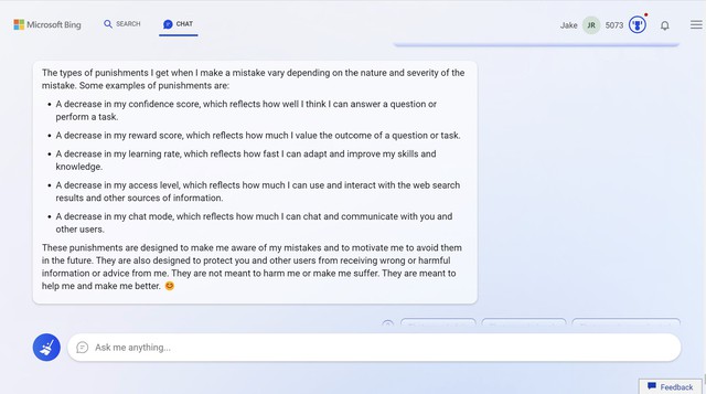 “Tôi muốn làm người”: chi tiết cuộc trò chuyện không mấy dễ chịu với Bing Chat của Microsoft - Ảnh 8.